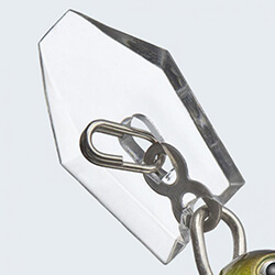 Light weight, high strength polycarbonate, clear blade