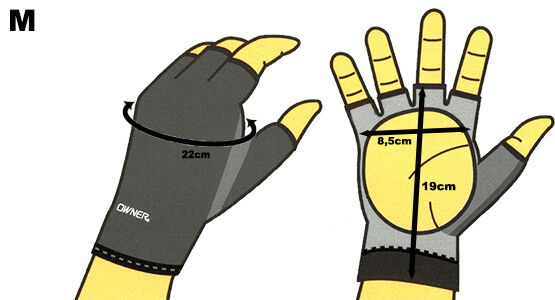 Sensitive Gloves Size M
