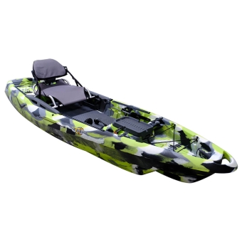 3Waters fishing kayak Big Fish 120 Green Camo