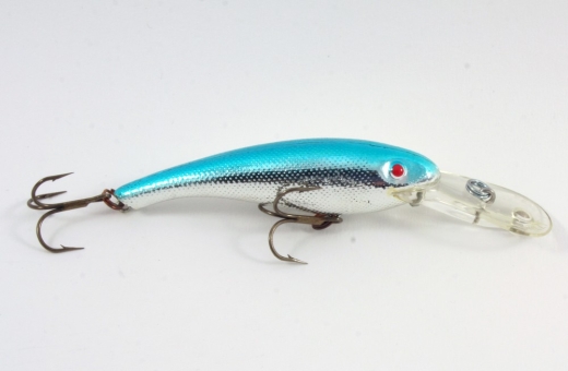 Cotton Cordell Wally Diver Wobbler chrome blue back  