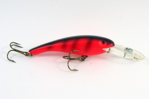 Cotton Cordell Wally Diver Wobbler fluorescent red  