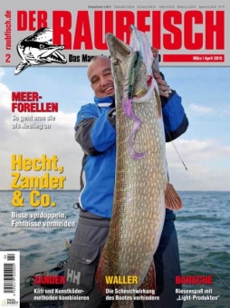 Der Raubfisch Magazin 02-2015 März-April mit DVD  