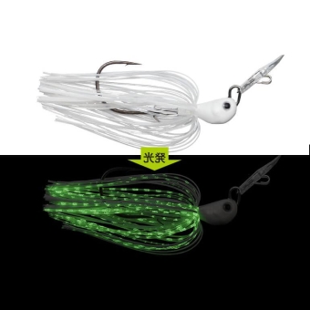 Evergreen Jack Hammer SB Blade Jig Chatter bait 10,6g #55 Secret White