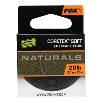 Fox Edges Natural Coretex Soft Vorfachschnur 20m 