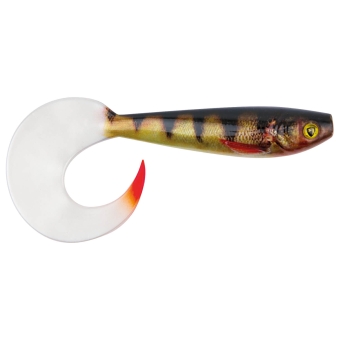 Fox Rage Pro Grub Twister Softbait Super Natural Perch | 10cm