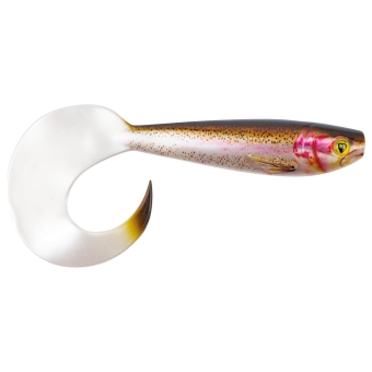 Fox Rage Pro Grub Twister Gummifisch Super Natural Rainbow Trout | 12cm