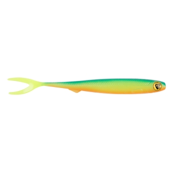 Fox Rage Slick Finesse Gummiköder 20cm | UV Blue Back Chart