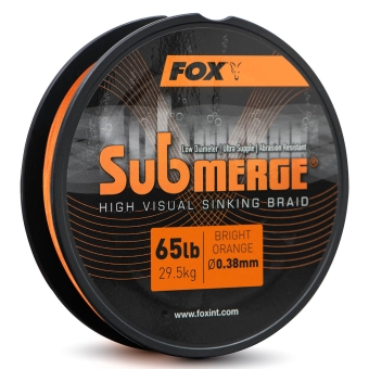 Fox Submerge Braided Fishing Line Sinking Orange 