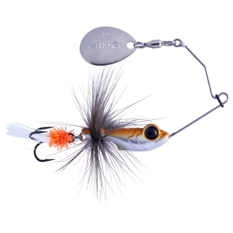 Gunki Alvin Fly Mini Spinnerbait 5,6g White Fry