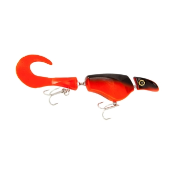 Headbanger Tail Wobbler Blackred 23cm schwebend 53g