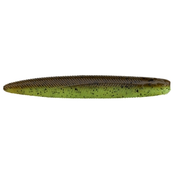 Illex Yammy Fish 3.8&quot; 9,8cm Softbait Worm Green Pumpkin Chart