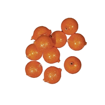 Jenzi Corky Auftriebsperlen für Meeresvorfächer Orange | 10mm
