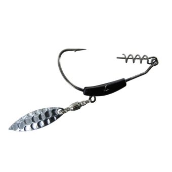 Jenzi Bladed Offset Hooks Weighted with Spinner Blade 