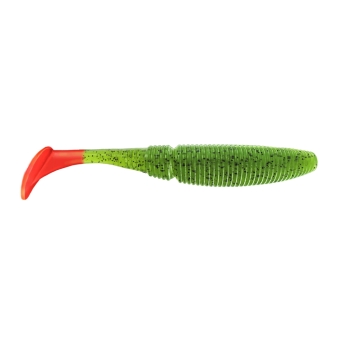 Jenzi Soft Bait Fire Tail Shad Green Red 