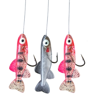 Jenzi Hegenen hook with Fishlis Pink Gray