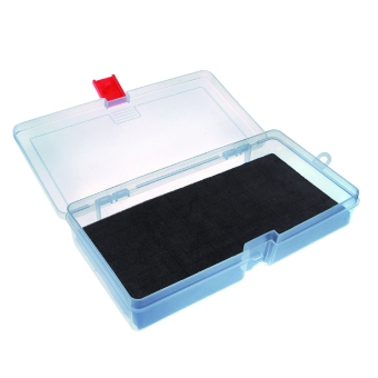 Jenzi plastic case transparent 21,4x11,3x4cm 