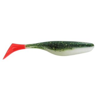 Jenzi USA-Bass Soft Bait River Shad green white blood 9cm 6 items