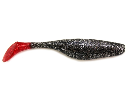 Jenzi USA-Bass Soft Bait River Shad glitter silver red 9cm 1 items