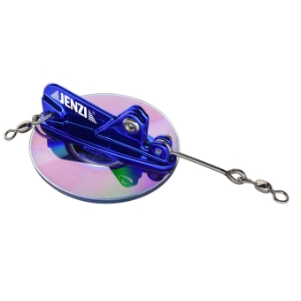 Jenzi Trolling Disc Diver Tauchscheibe verstellbar Blau 87mm