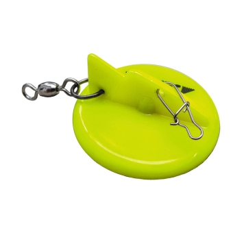 Jenzi Trolling Disc Diver verstellbar 87mm Gelb