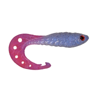 Jenzi Soft Bait Vladimir Twister Blue Pink 15cm 1 items