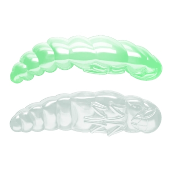 Libra Lures Largo 35 Rubber Lavrae Cheese floating Glow UV Green