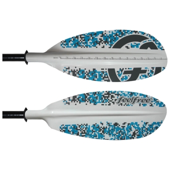 Feelfree Angler Paddle for Kayak Fiberglass 240cm Navy Blue Camo