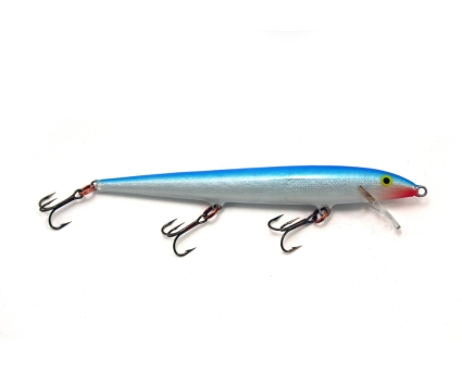 Vintage Rapala Wobbler Original Floating B Blue  