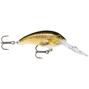 Rapala Shad Dancer Wobbler sinkend TRL Live Brown Trout 