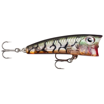 Rapala Ultra Light Pop Lure 4cm 3g Glass Lucent Tiger UV