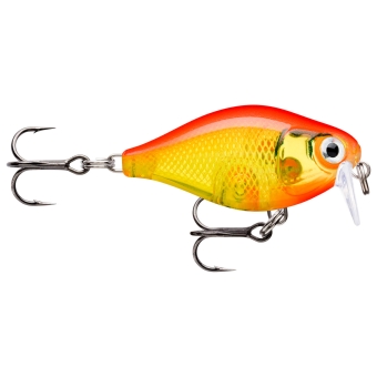 Rapala X-Light Crank Shallow Runner Wobbler Gold Fluo Red