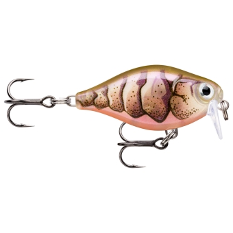 Rapala X-Light Crank Shallow Runner Fishing Plug Purple Prawn UV