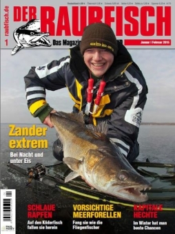 Der Raubfisch Magazin 01-2015 Januar-Februar mit DVD 