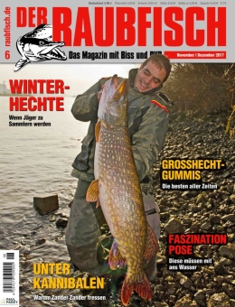Der Raubfisch Magazin 06-2015 November-Dezember mit DVD 