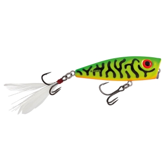 Salmo Rattlin Pop Lure 7cm floating Green Tiger GT