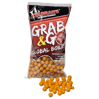 Starbaits Grab and Go Global Carp Boilies Banana Creme | 20mm