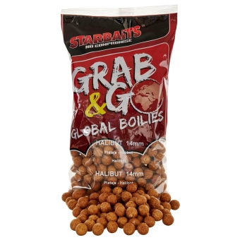 Starbaits Grab and Go Global Carp Boilies Hailbut | 20mm