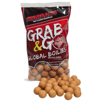 Starbaits Grab and Go Global Carp Boilies Mega Fish | 20mm