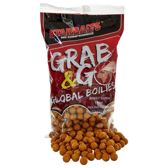 Starbaits Grab and Go Global Carp Boilies Sweet Corn | 20mm