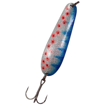 Trout Bait Blinker Potenza 30 Blue Glitter Leopard UV 