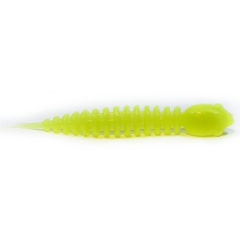 Trout Bait Gummifische Chub 85 Knoblauch Gelb