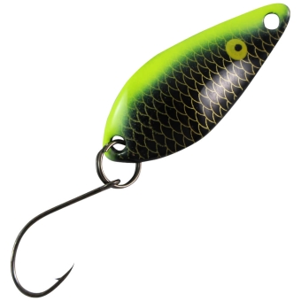 Trout Bait Blinker Micro Atom 52 Black Neon Fish UV 