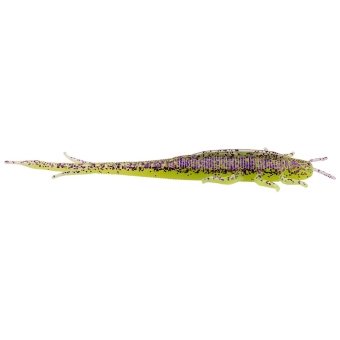 Zeck Barsch Alarm Shaky Sneaker Softbait Purple Chart | 6cm