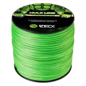 Zeck Hulk Line Wallerschnur Geflochtene Angelschnur 0,55mm 400m 50kg