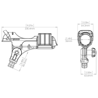 Railblaza Rutenhalter Rod Holder II 